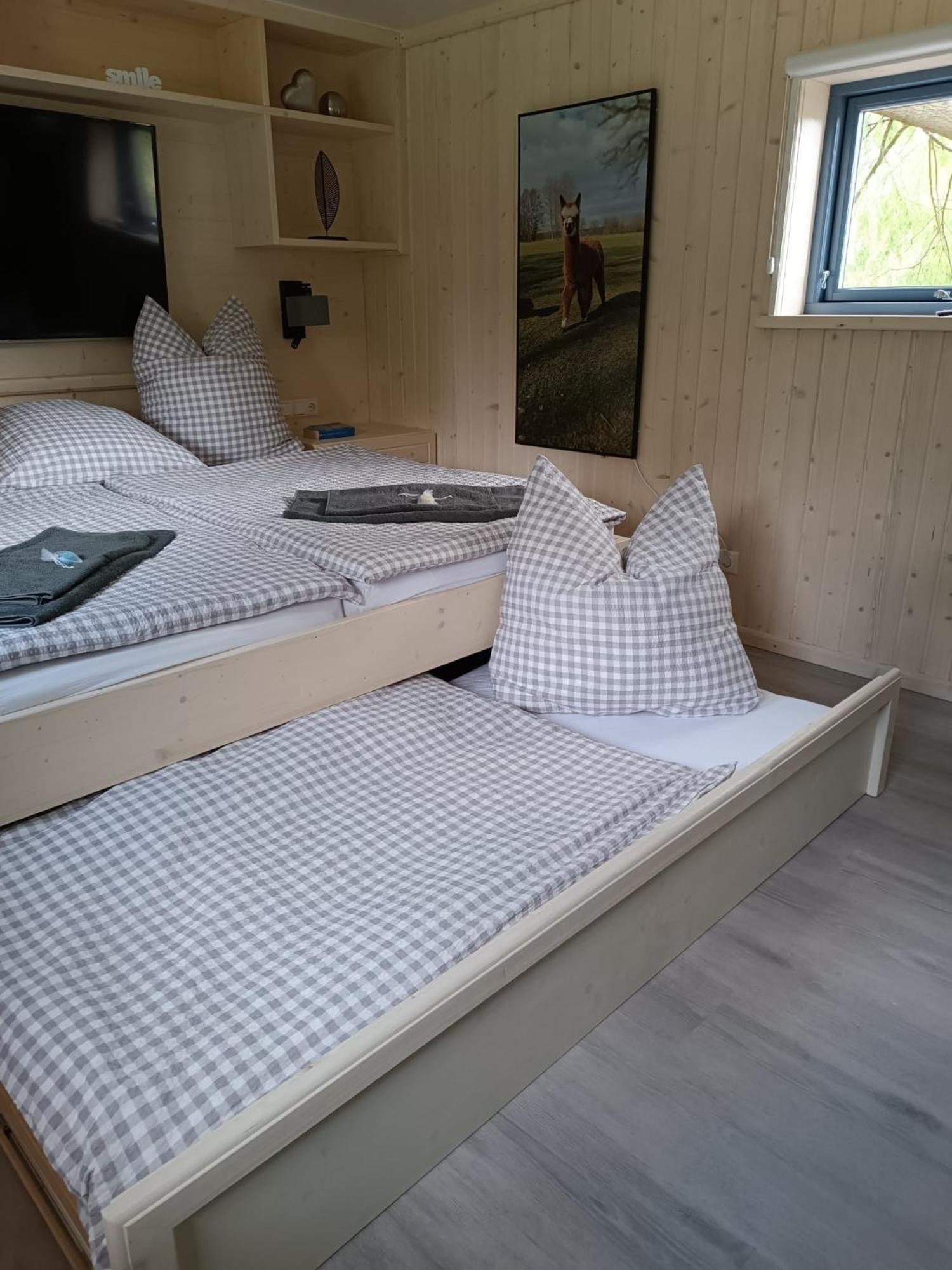 Tiny House & Alpaka-Erlebnis Im Ruhner Land - Naturidylle Pur Ziegendorf المظهر الخارجي الصورة