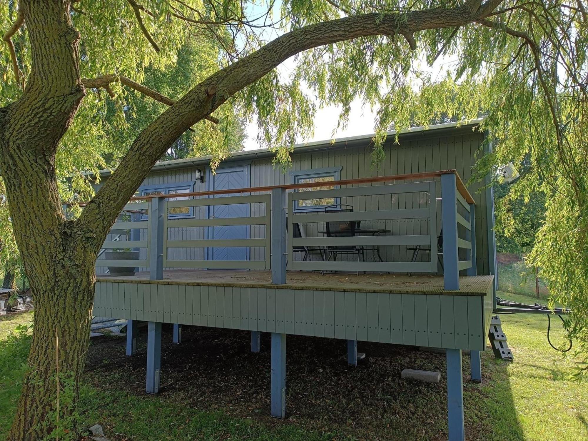 Tiny House & Alpaka-Erlebnis Im Ruhner Land - Naturidylle Pur Ziegendorf المظهر الخارجي الصورة