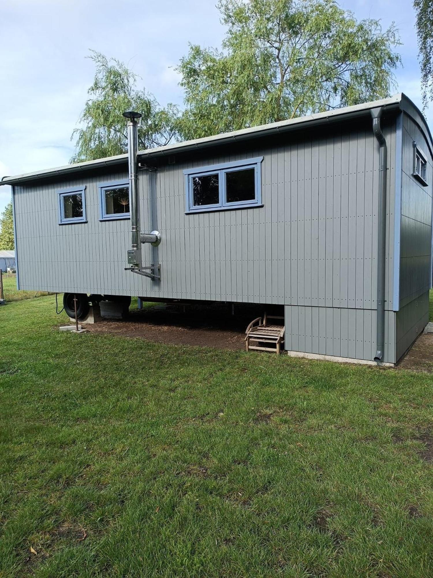 Tiny House & Alpaka-Erlebnis Im Ruhner Land - Naturidylle Pur Ziegendorf المظهر الخارجي الصورة